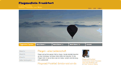 Desktop Screenshot of flugmedizin-frankfurt.org